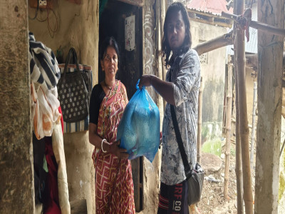 Belgharia life line welfare society Team Meets Pro Vice Chancellor Manuu